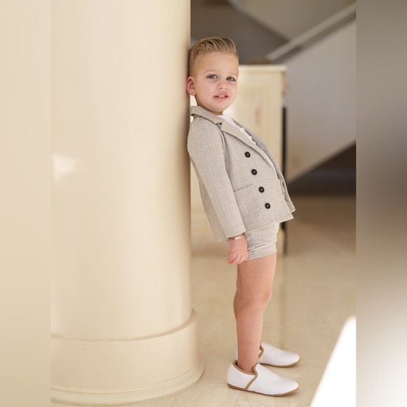 Space Grey chevron overalls - Picture 3 of 3